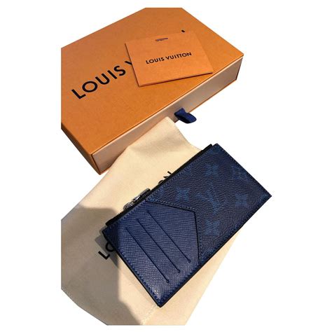 porte carte louis vuitton bleu|card holders Louis Vuitton.